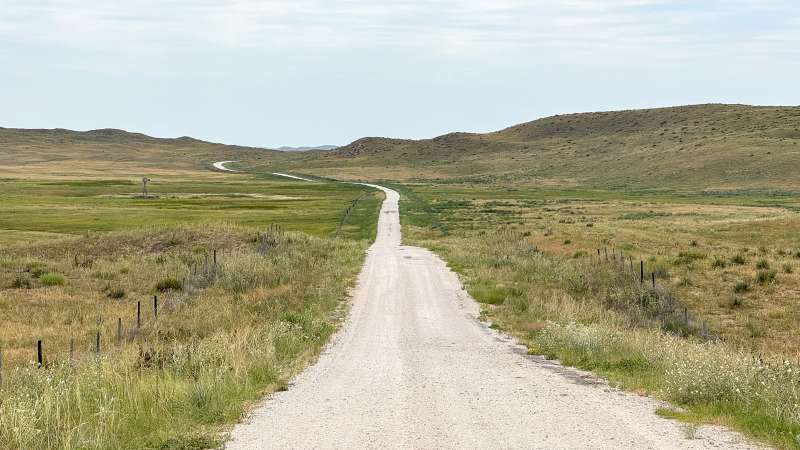 The Nebraska Sandhills, where Ted Turner owned hundreds of thousands of acres of land.